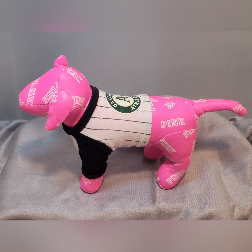 Victoria's Secret PINK MLB Oakland Athletics TEAM Mini Dog w/ BASEBALL SHIRT